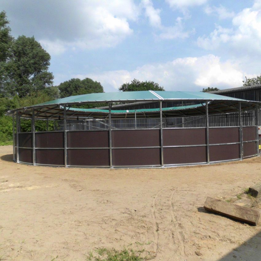 Führanlagen mit Dach